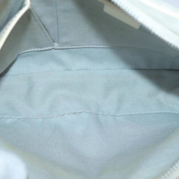 CELINE Macadam Canvas Shoulder Bag Gray Auth - Picture 13 of 16